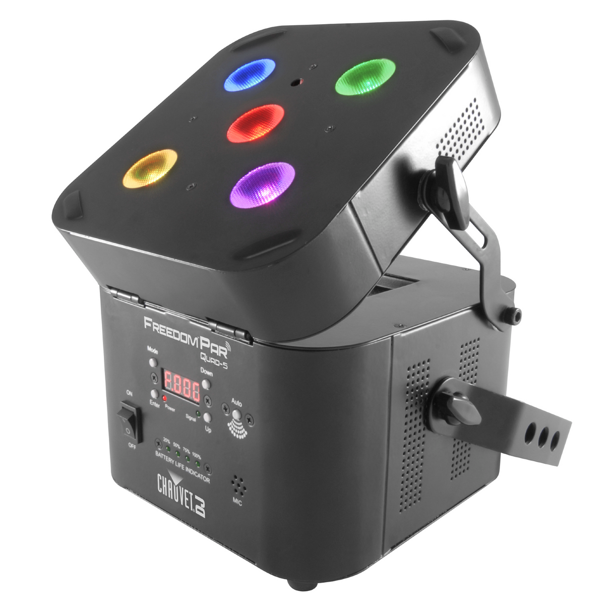 Chauvet DJ Freedom Par Quad-5 Four-Color Wireless 5 LED Par -LAST ONE - New