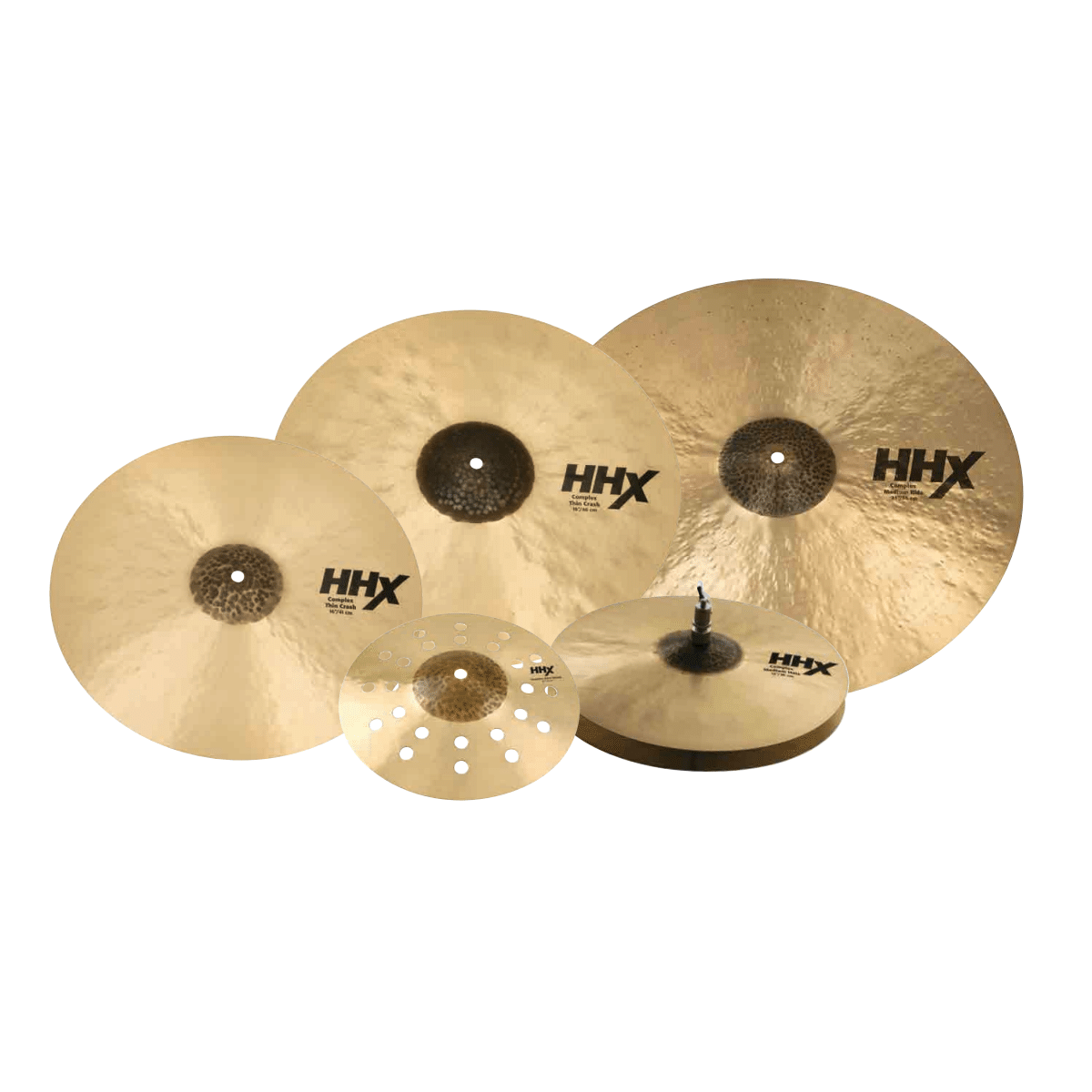 Sabian HHX Complex Praise and Worship 5-Piece Cymbal Set