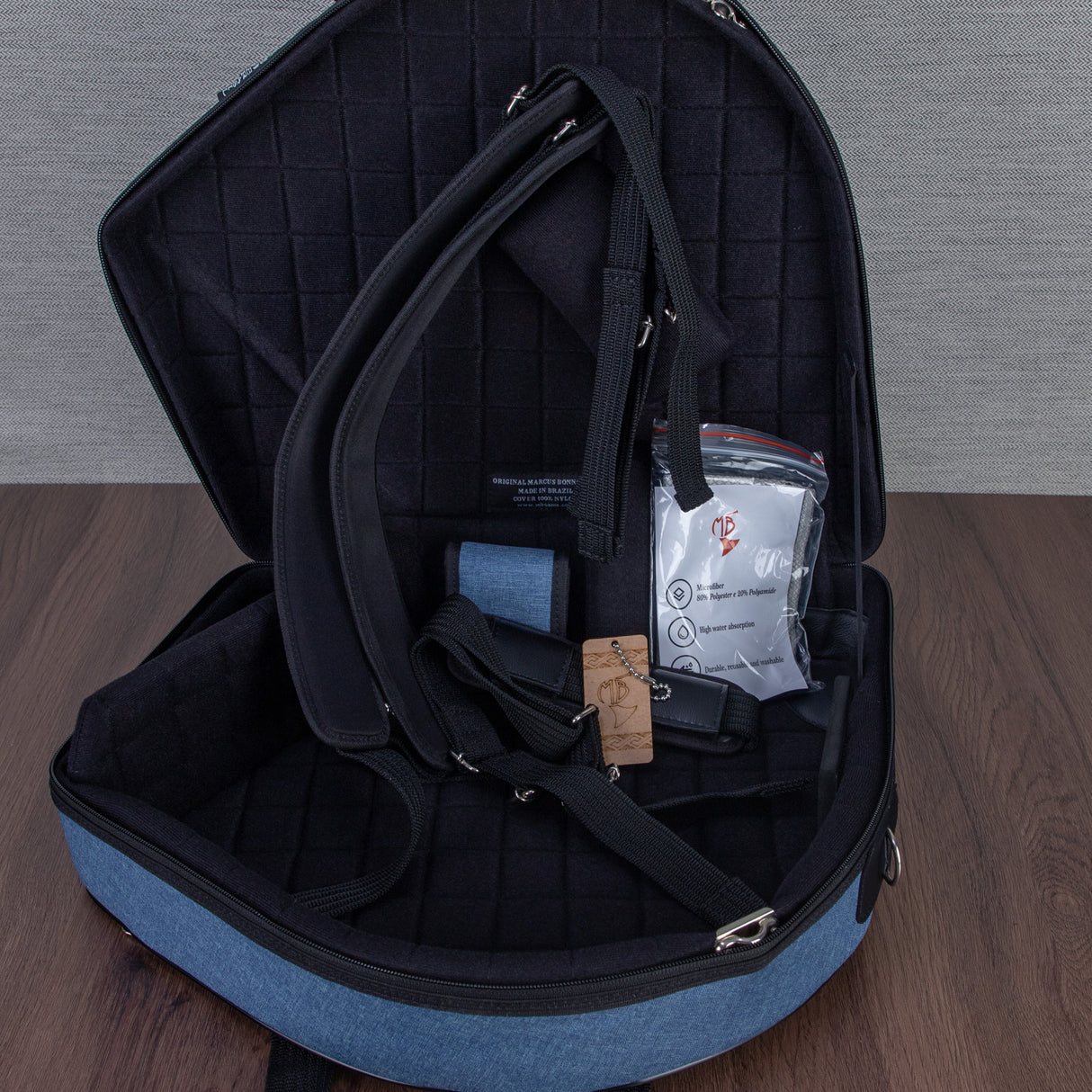 Marcus Bonna MB3 French Horn Case with Detachable Bell - Cationic Blue
