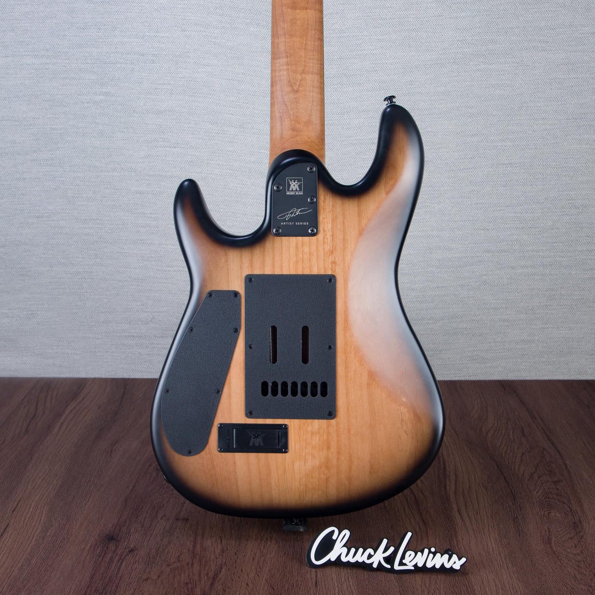 Music Man Jason Richardson Signature Cutlass 7-String Electric Guitar - Natural, Buckeye Burl Top