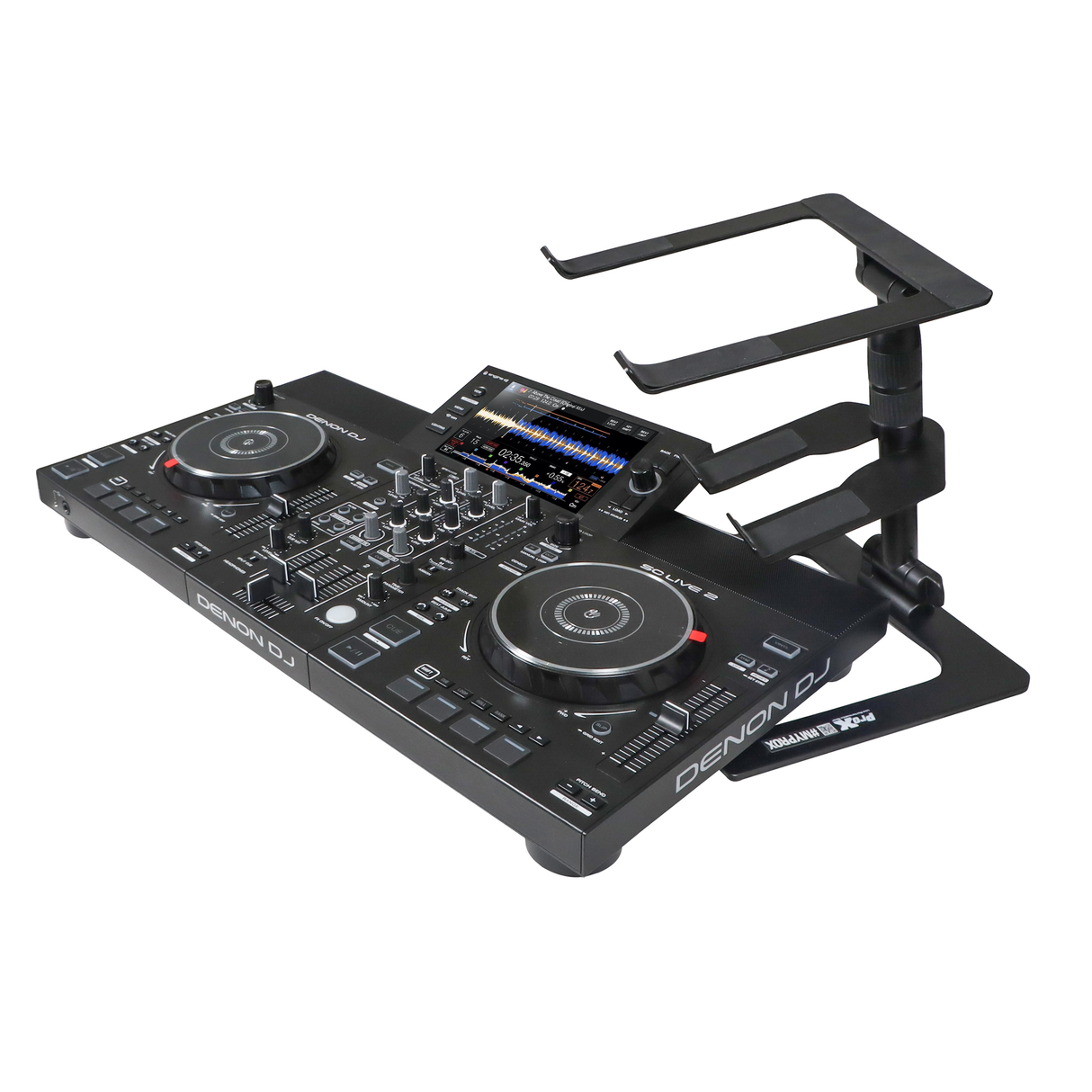 ProX T-LPS900BLK IBIS Folding DJ Laptop Stand