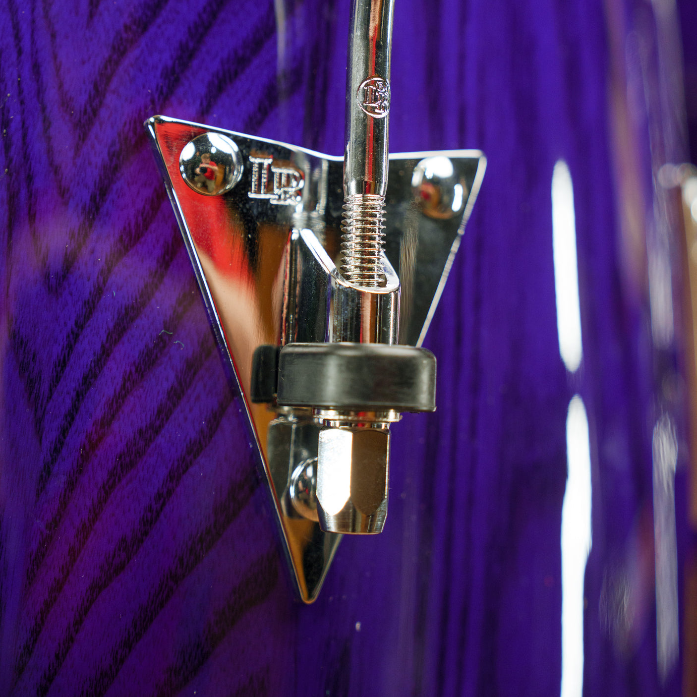 LP Galaxy Giovanni 3-Piece Conga Set - Purple Ash - CHUCKSCLUSIVE