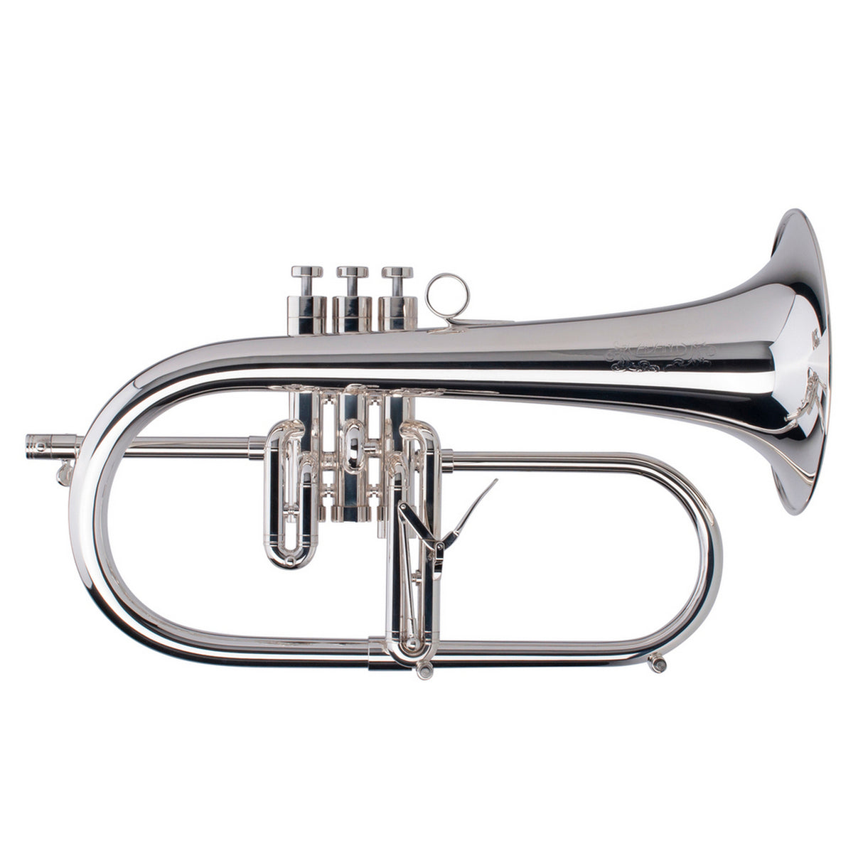 Adams F3 Bb Flugelhorn - Silver Plated