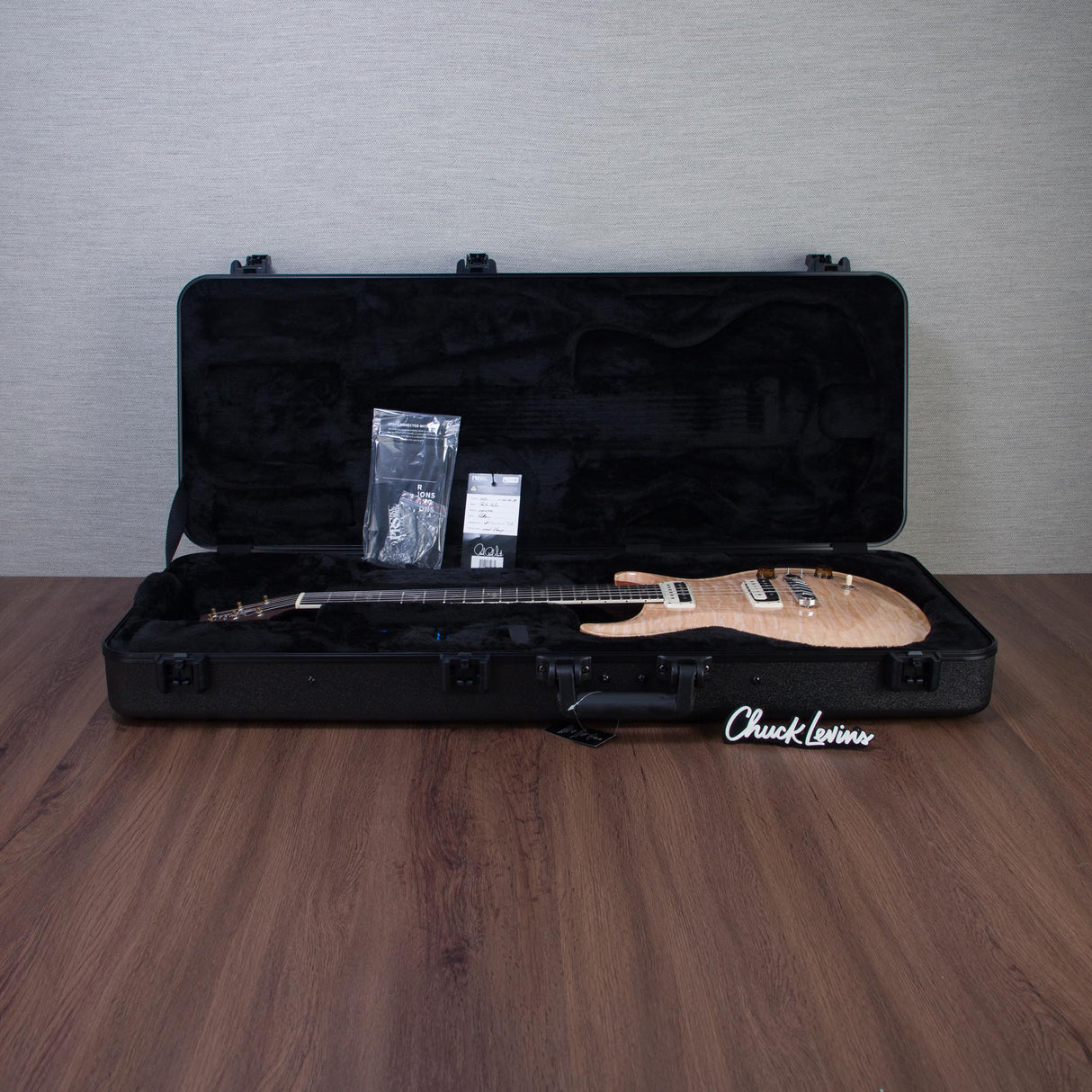 PRS Paul's Guitar Quilt 10-Top Electric Guitar - Natural - #0416770