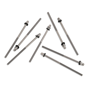 PDP PDAXTRTP11008 110mm Tru Pitch Tension Rods - 8-Pack