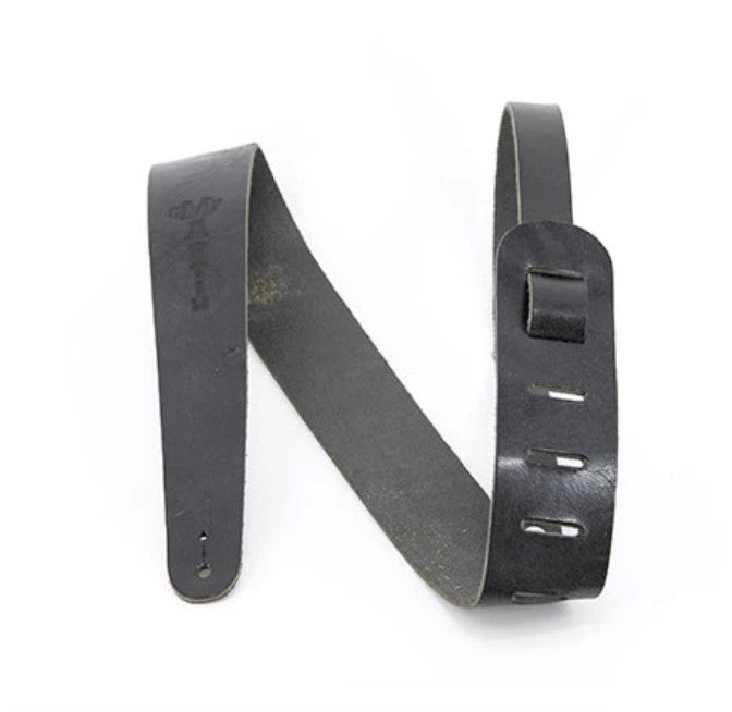 Martin Vintage Leather Guitar Strap - 2" Black
