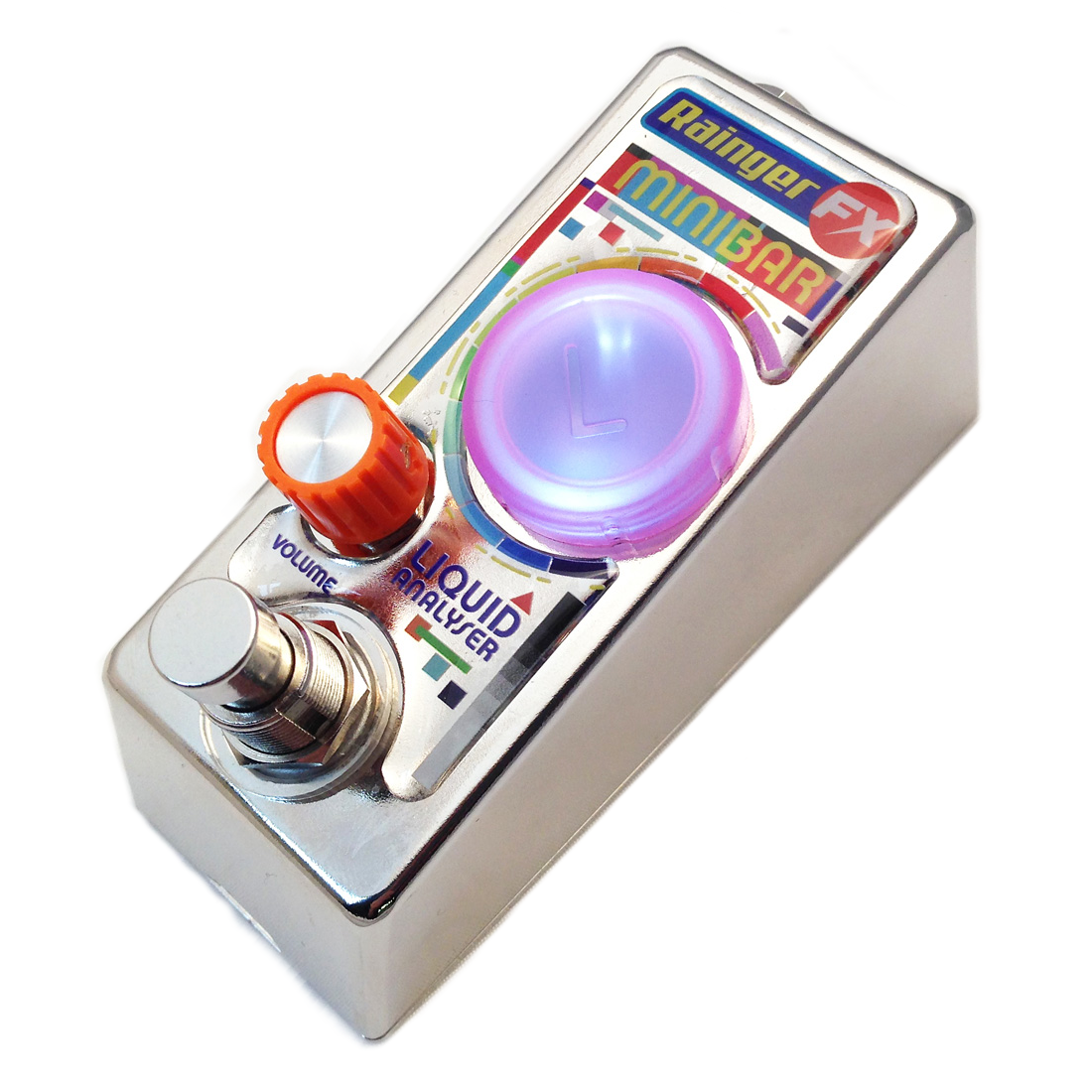 Rainger FX Minibar Liquid Analyser Overdrive Pedal
