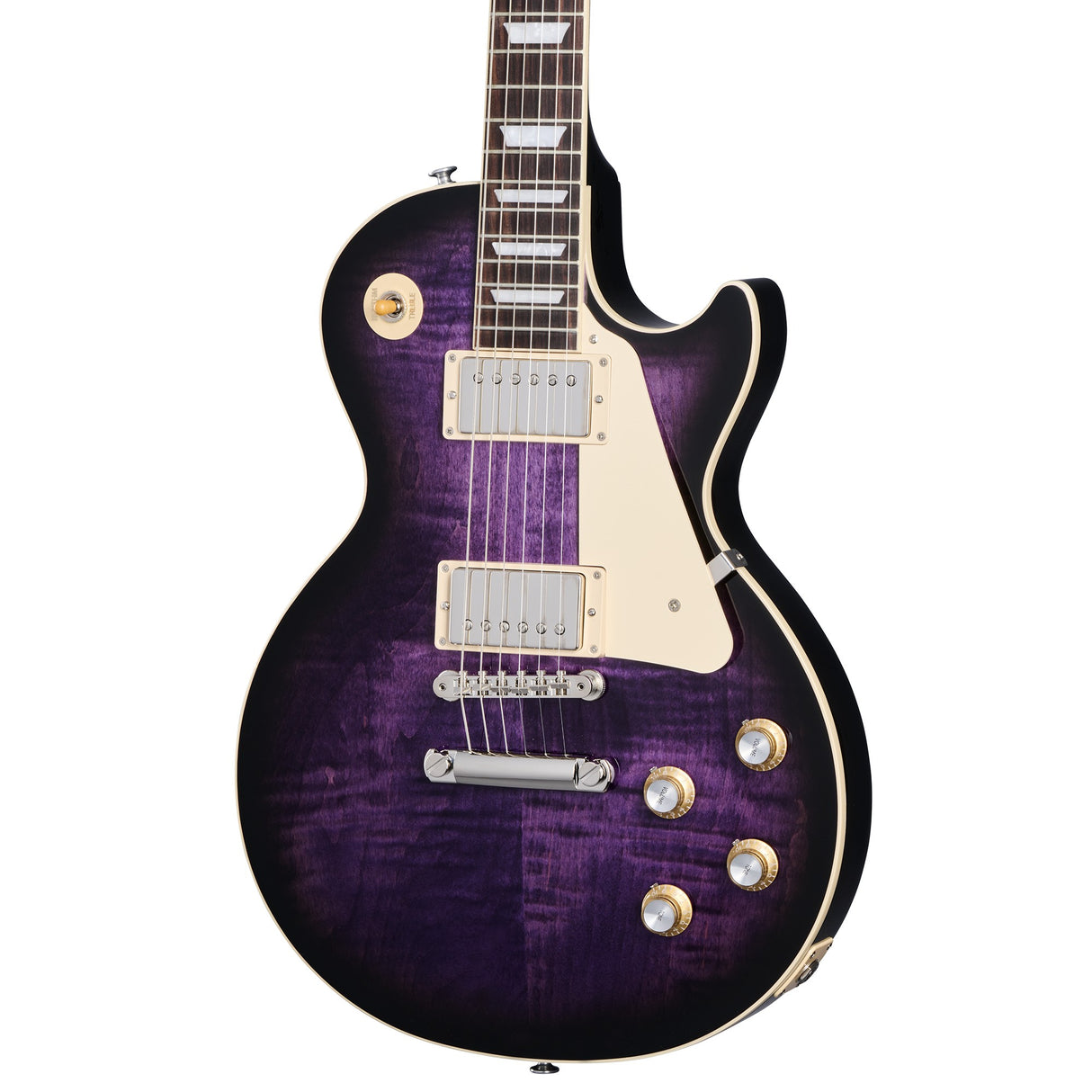 Gibson Les Paul Standard 60's Figured Top Electric Guitar - Dark Purple Burst
