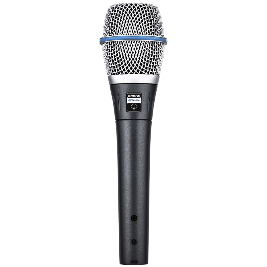 Shure BETA 87A Supercardioid Condenser Vocal Microphone - Open Box, Mint