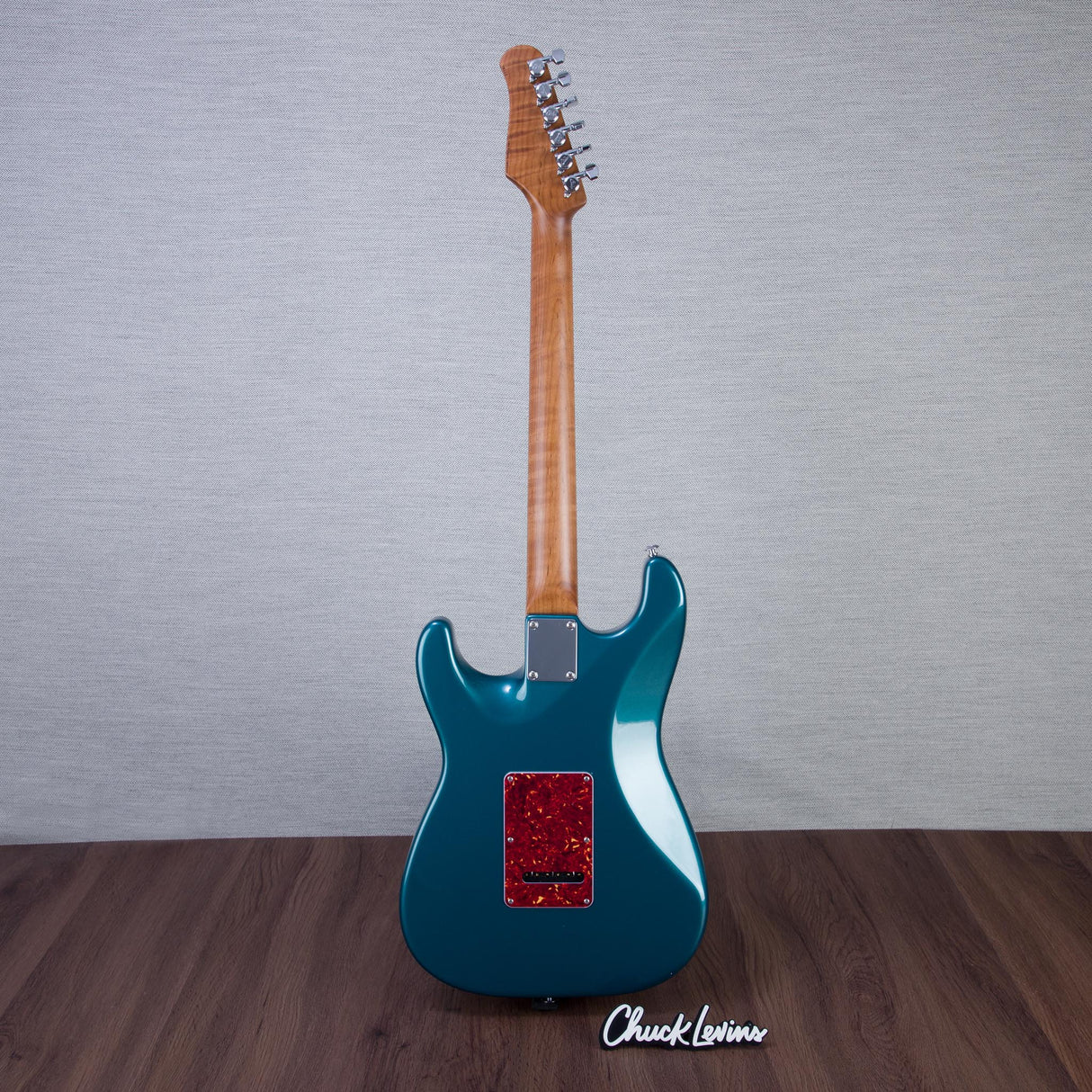Suhr Limited Edition Classic S Antique Metallic Electric Guitar - Ocean Turquoise Metallic - #78113