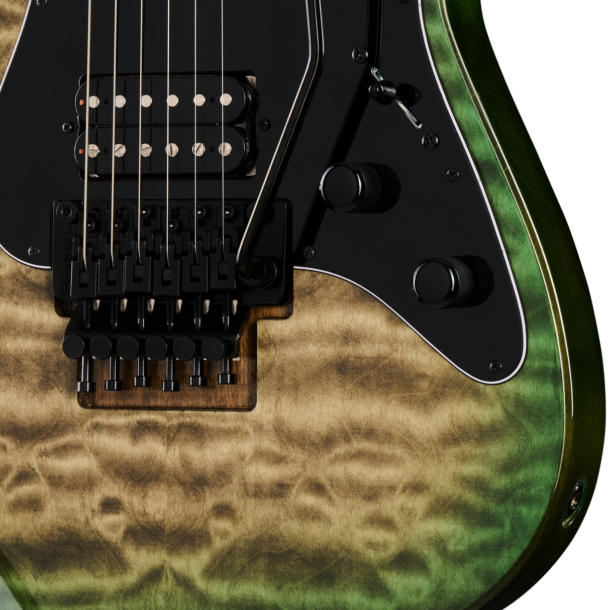 Kramer Volante Quilt HHFR Electric Guitar - Ultramarine Burst