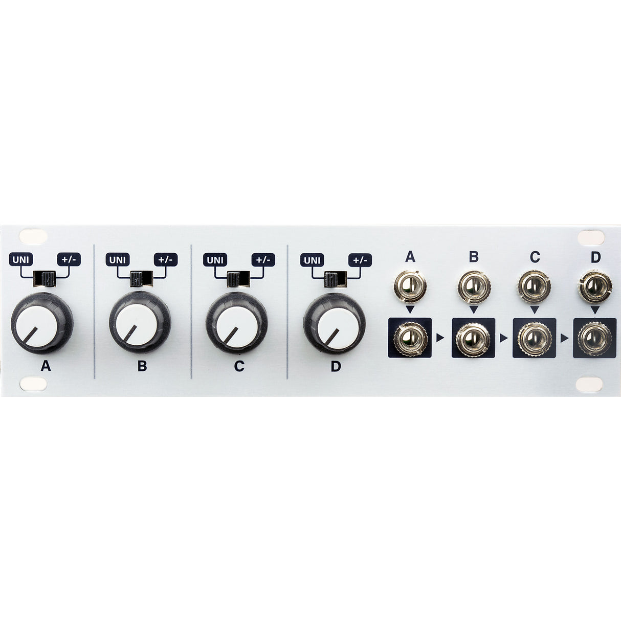 Intellijel Quadratt 1U Attenuator & Utility Module