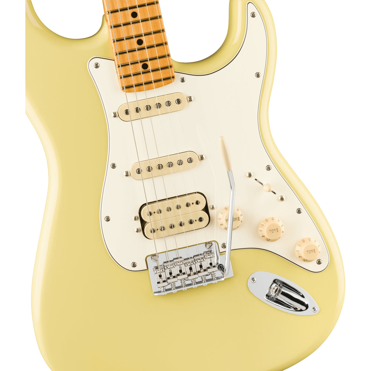 Fender Player II Stratocaster HSS Maple Fingerboard - Hialeah Yellow