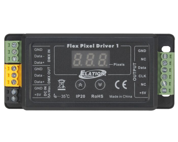 Flex Pixel Driver 1 5VDC Led Tape Driver