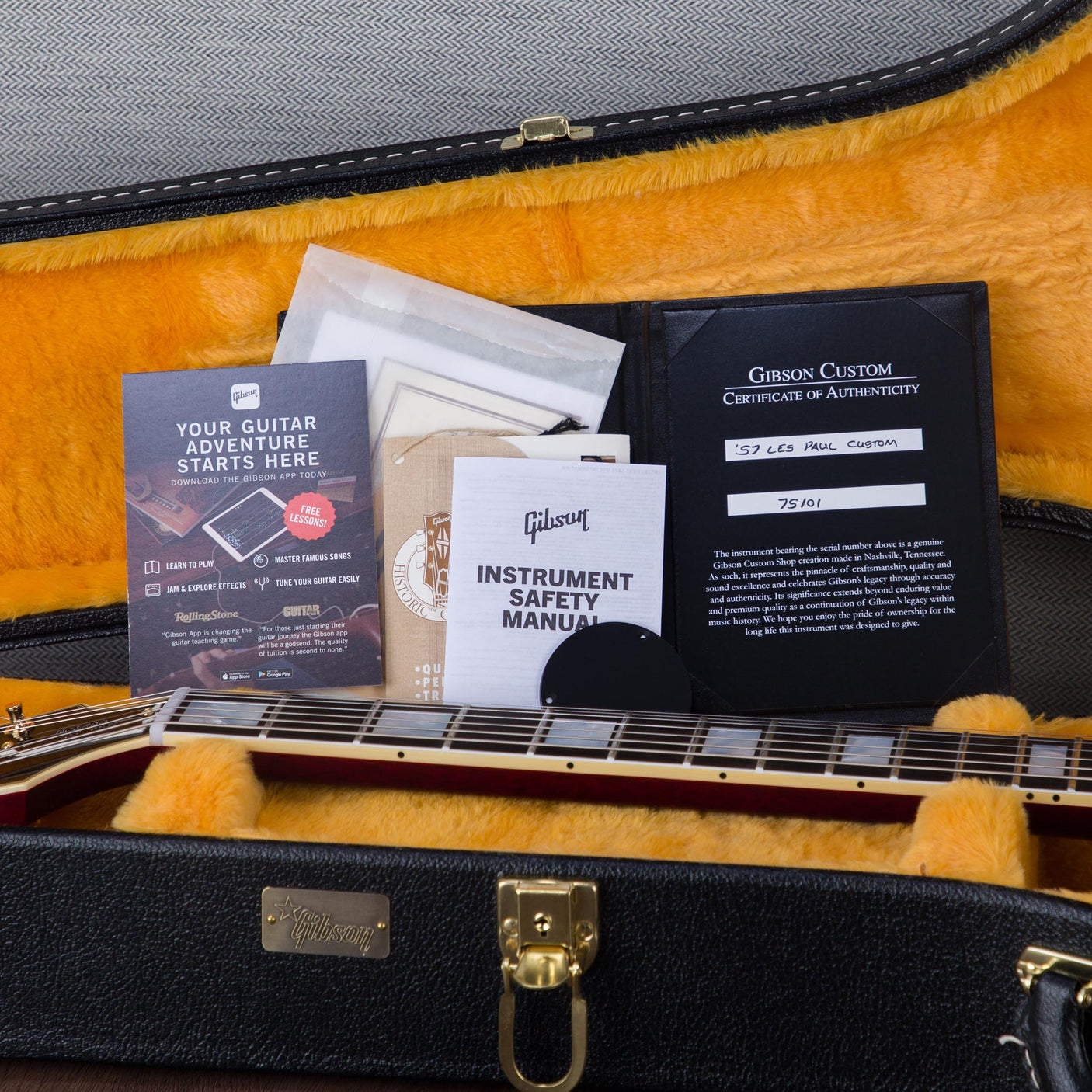 Gibson Custom Shop 1957 Les Paul Custom Reissue, Gold Hardware - Watermelon King/Gloss - CHUCKSCLUSIVE - #75101