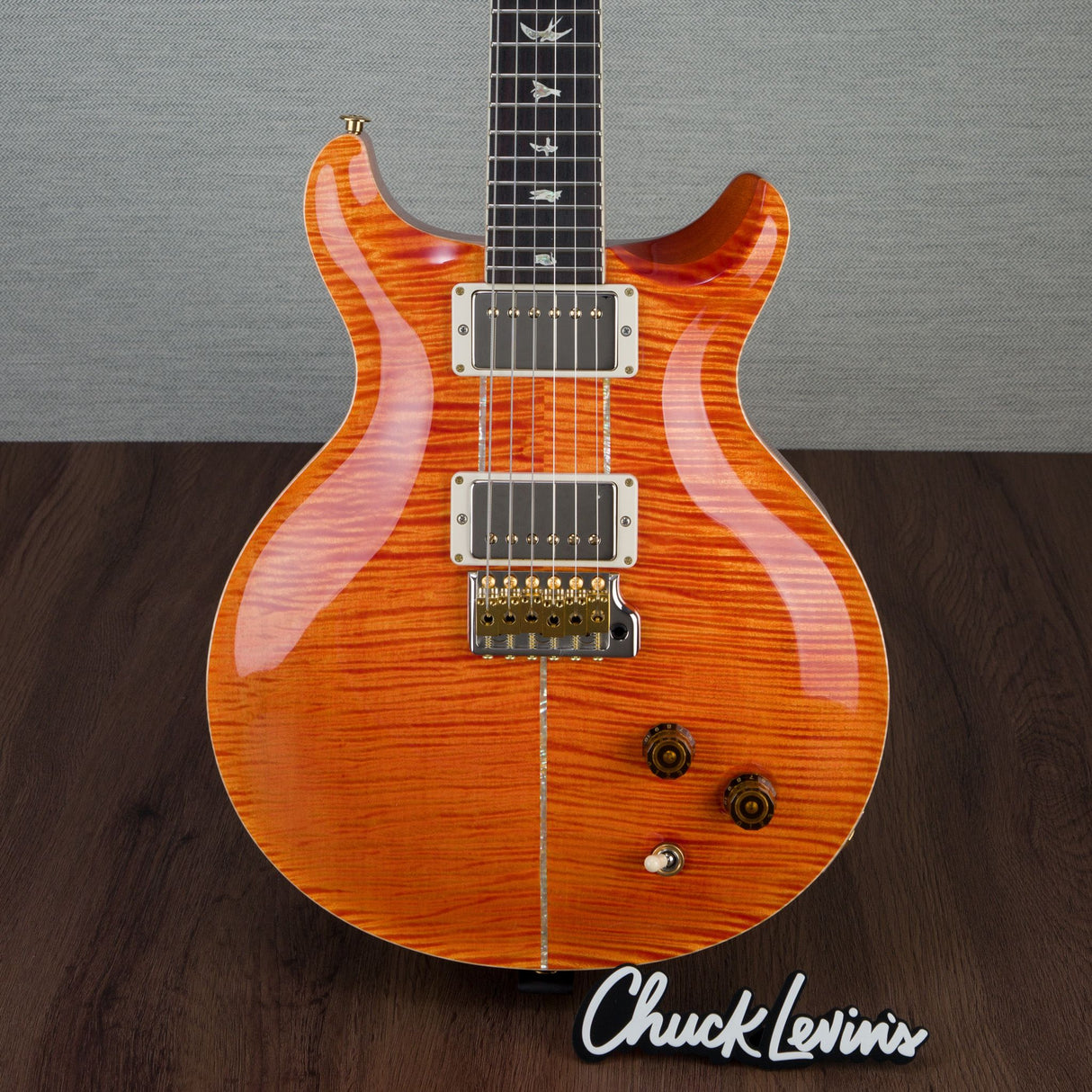 PRS Santana 10-Top Electric Guitar - Orange