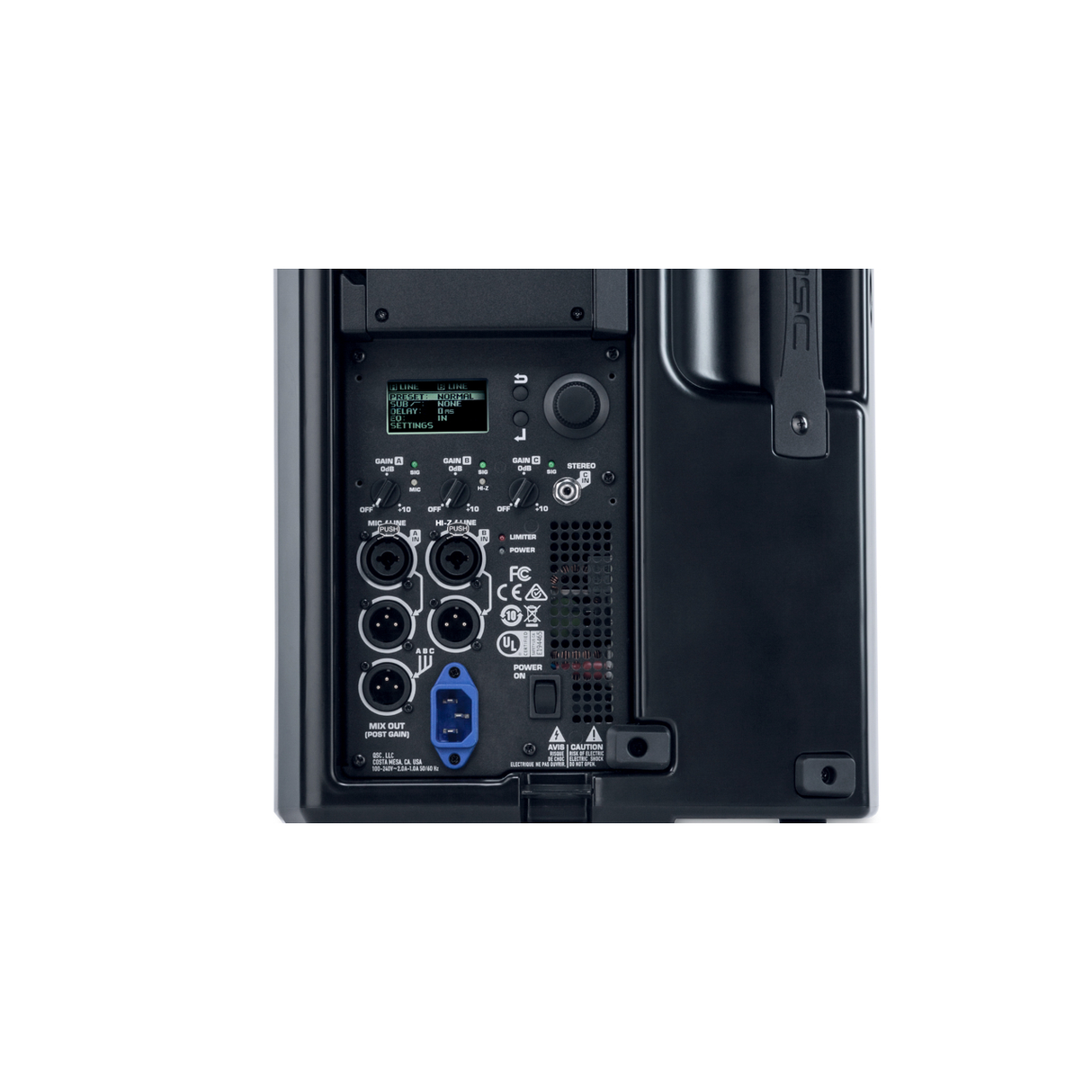 QSC K10.2 10-Inch 2000W Two-Way Powered Loudspeaker - Mint, Open Box