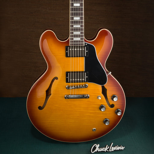 Gibson ES-335 Figured Semi-Hollow Guitar - Iced Tea - #205920233