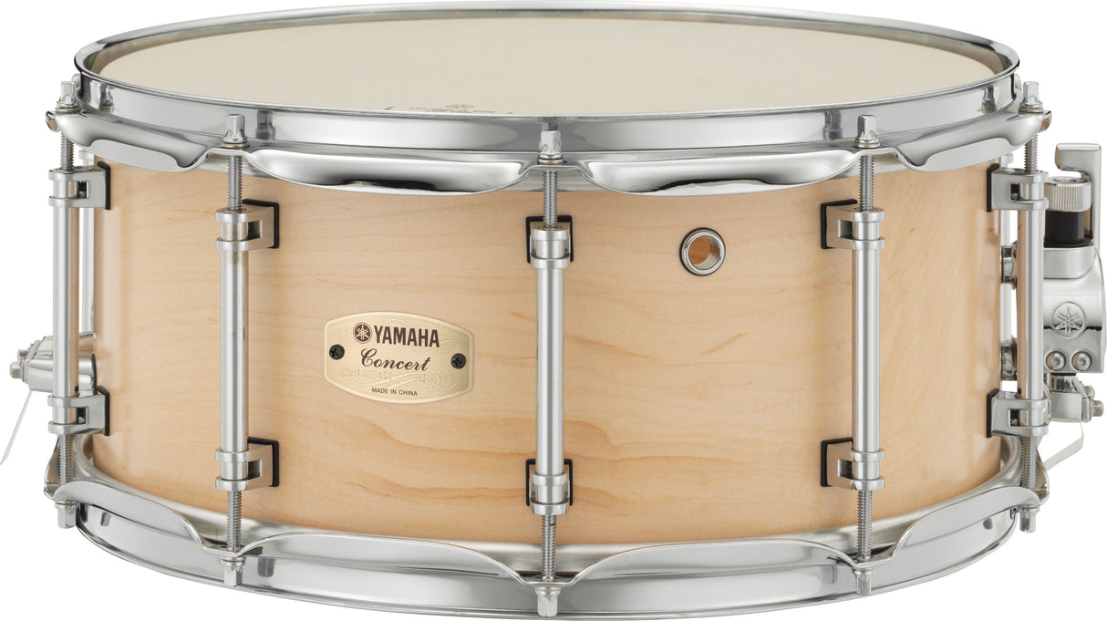 Yamaha CSM-1465AII 14" x 6.5" Concert 8-Ply Maple Shell Snare Drum - Matte Natural