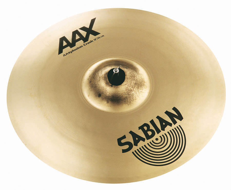 Sabian AAX X-Plosion 18-Inch Crash Cymbal - Brilliant Finish