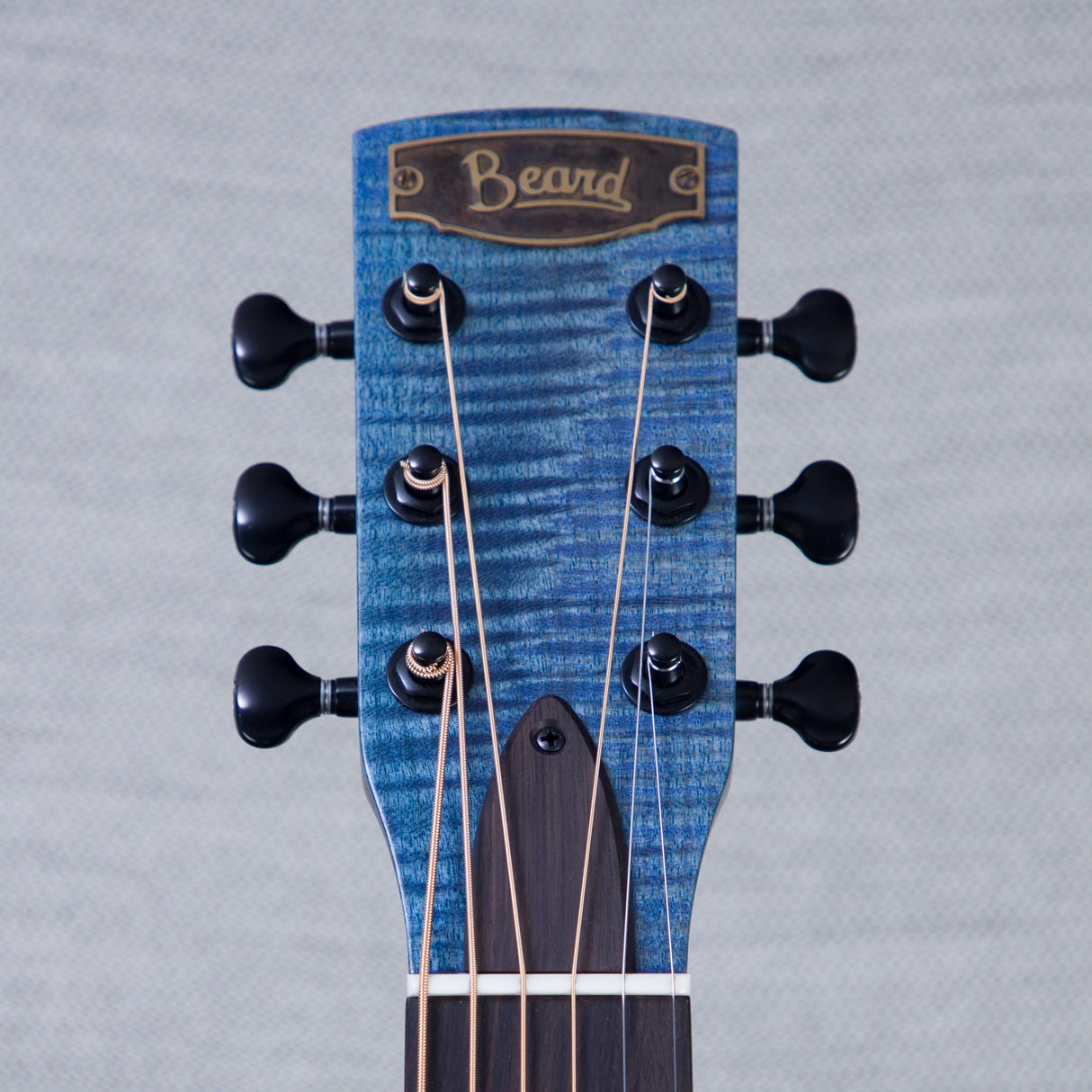 Beard Guitars Trailhead E Roundneck Acoustic Electric Guitar - Denim Blue - #197825