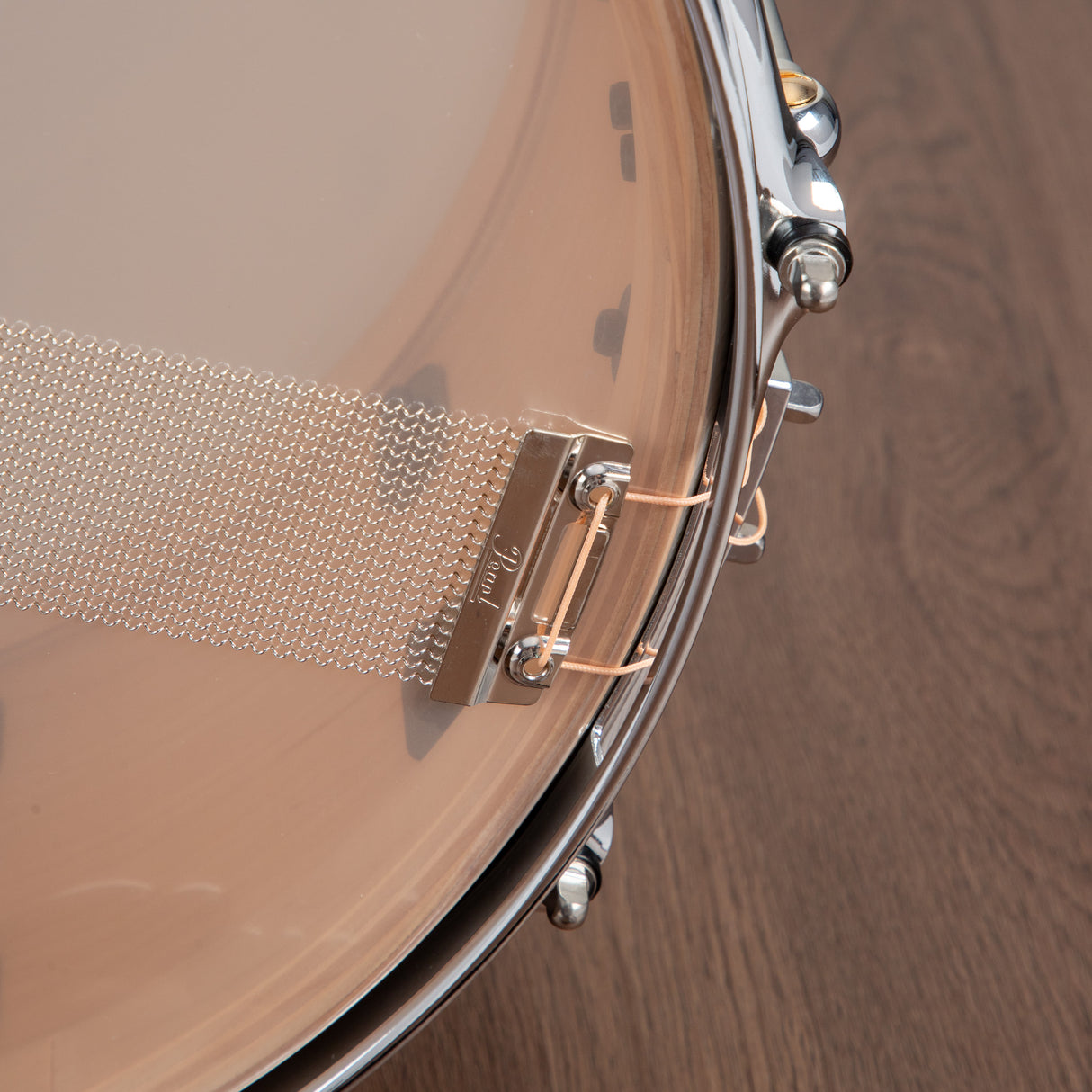 Pearl Music City Custom Master's Maple Reserve 6.5x14 Snare - Nicotine White Marine Pearl - New