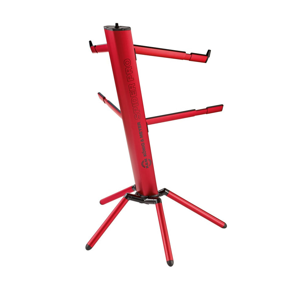 K&M 18860 Spider Pro Keyboard Stand - Red