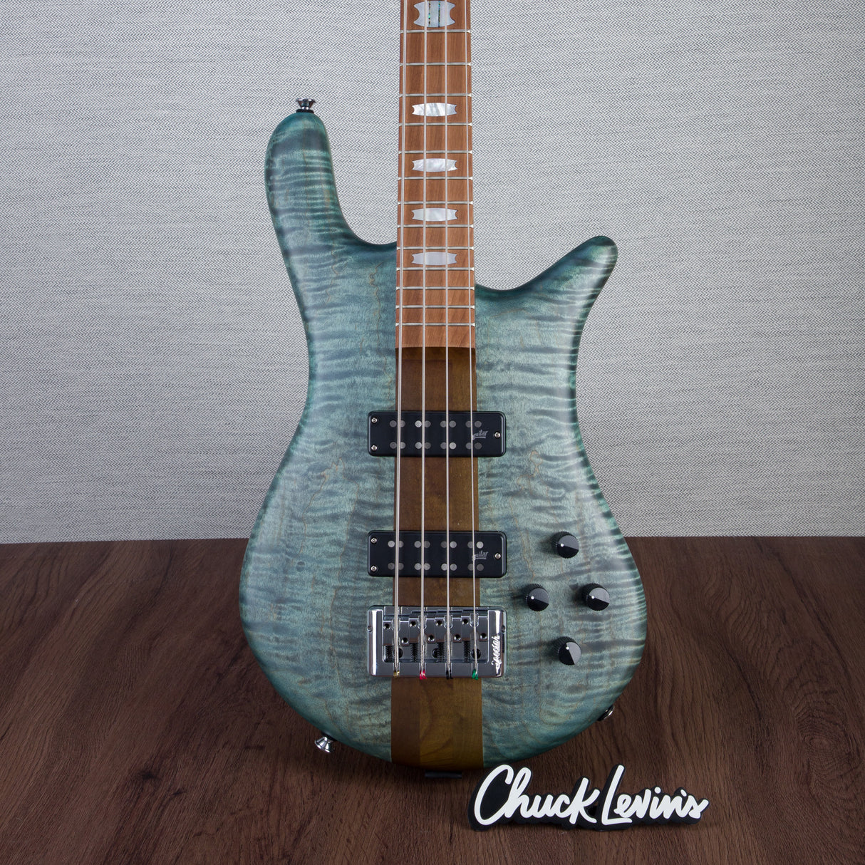 Spector Euro 4 RST Bass Guitar - Turquoise Tide Matte - #21NB18545
