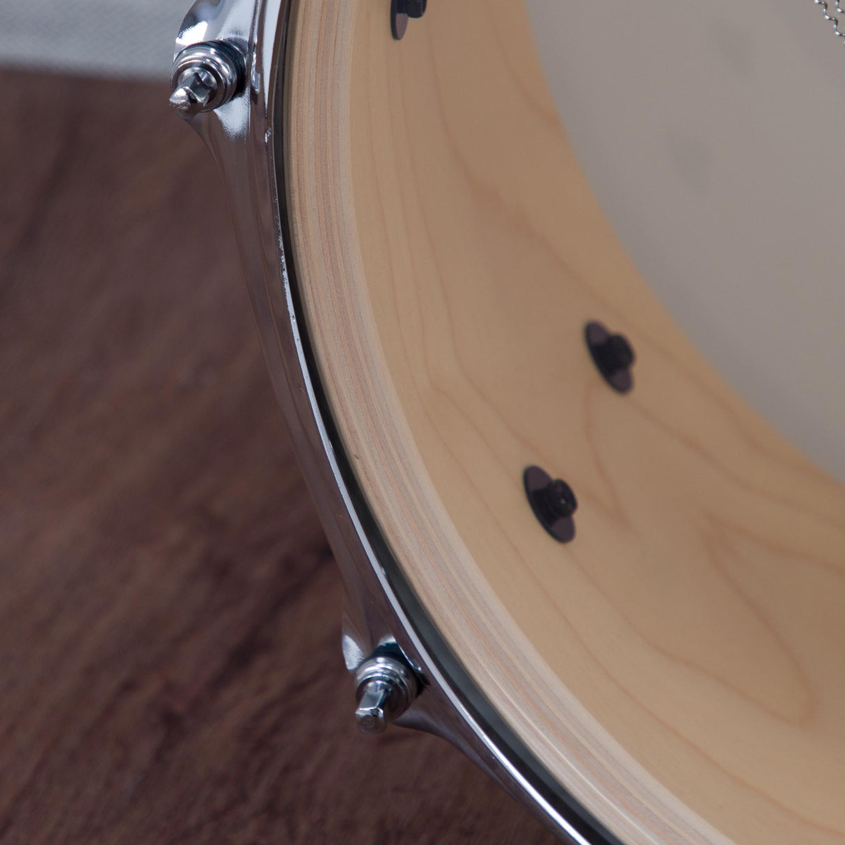 Tama 7 x 14-Inch S.L.P. G-Maple Snare Drum - Gloss Natural Zebrawood