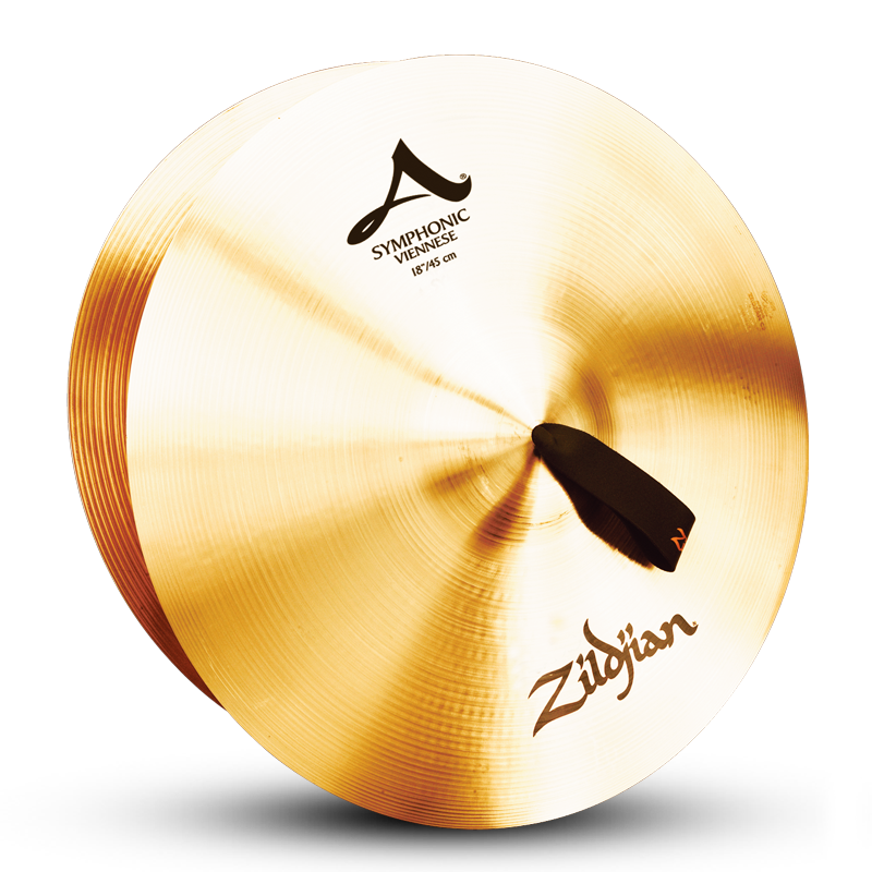 Zildjian 18-Inch A Symphonic Viennese Tone Cymbals - Pair