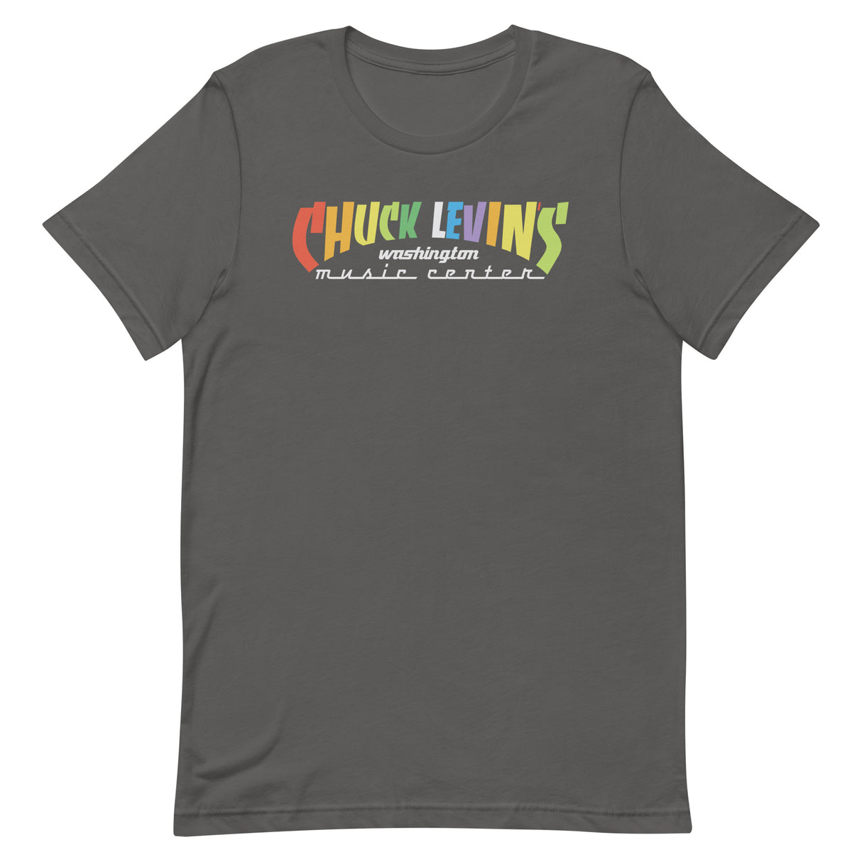 Chuck Levin's Bright Color Logo Unisex T-shirt