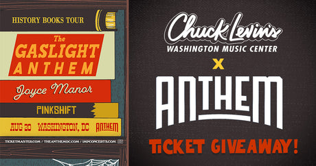 Ticket Giveaway! The Gaslight Anthem at The Anthem DC