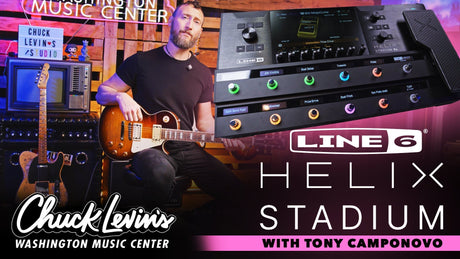 Hands-On with the New Line 6 Helix Stadium XL at Chuck Levin’s