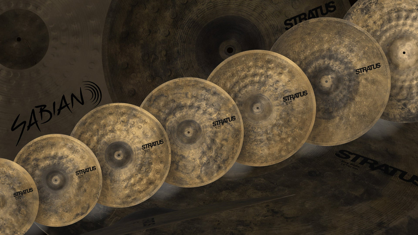 Sabian Stratus Dry: A Full Lineup Built Around Dark and Controlled