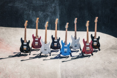 Charvel American Neo-Classic San Dimas Style 1 full lineup of finishes