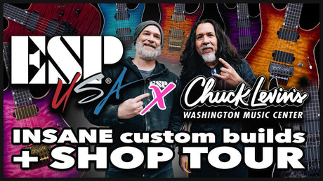 Join us inside the ESP USA Custom Shop for our latest custom builds!