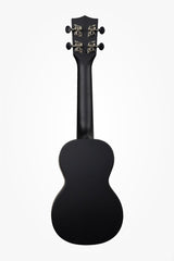 Kala Waterman Soprano Composite Solid Ukulele - Matte Black - New,Matte Black