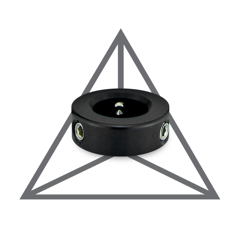 Barefoot Buttons V1 Mini Footswitch Button, Black - For Common 3PDT Switches