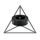 Barefoot Buttons V1 Mini Footswitch Button, Black - For Common 3PDT Switches