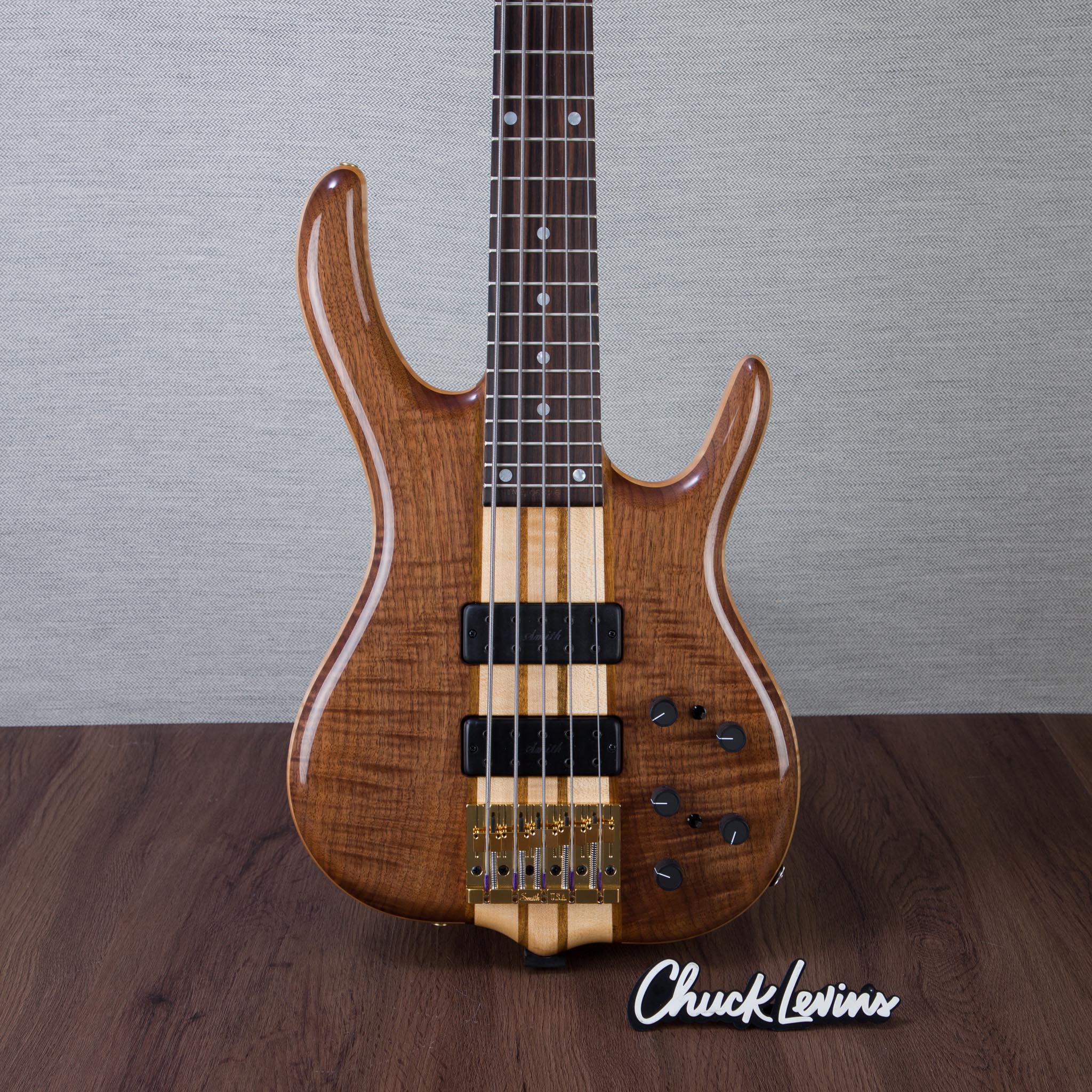 Ken Smith BSR-5TNE-FW Black Tiger Elite 5-String Electric Bass