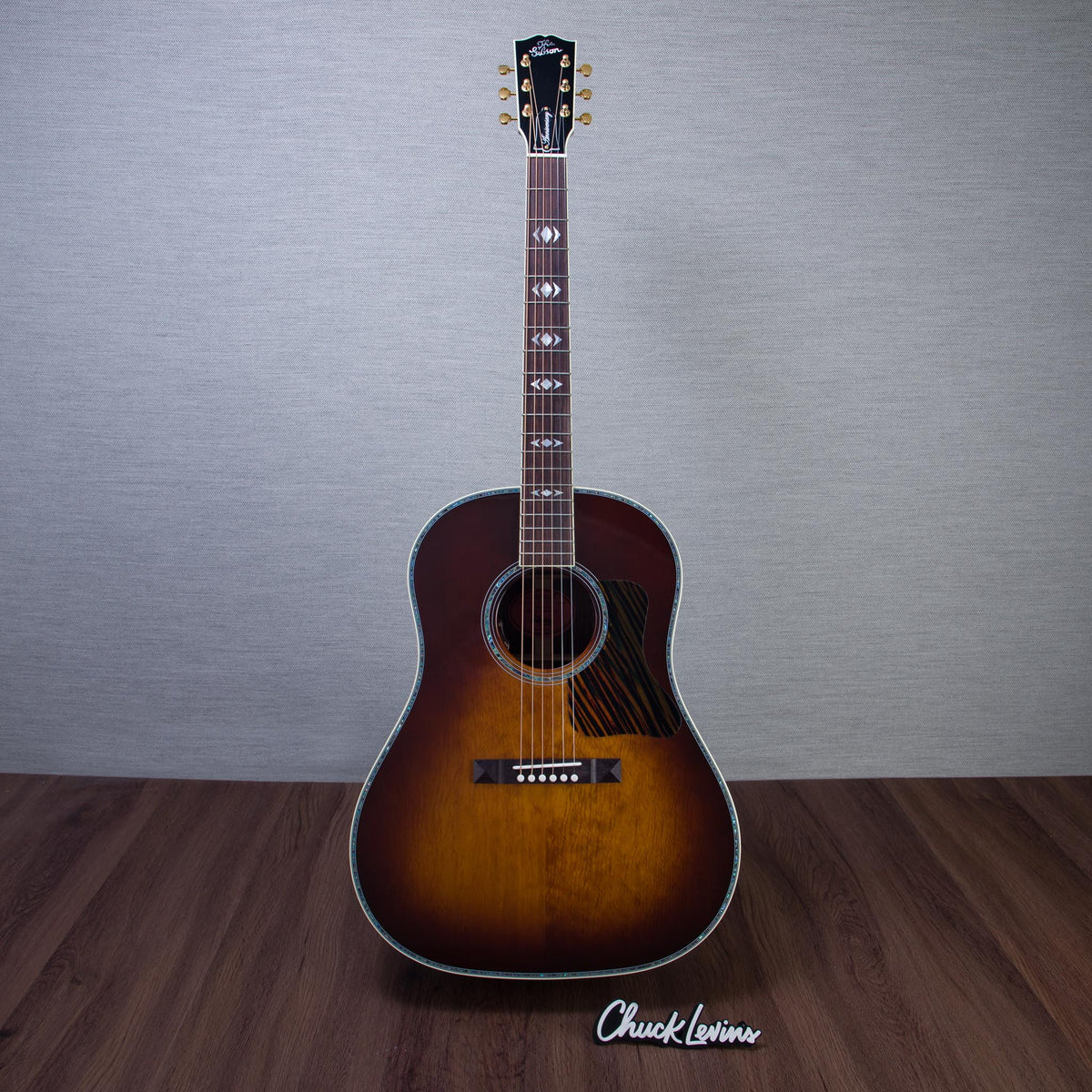 Gibson Custom Shop Limited Edtion Advance Jumbo Anniversary Rosewood/Bearclaw Spruce Acoustic Electric Guitar - Cremona Burst - #21216037