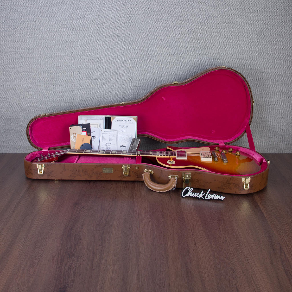 Gibson Custom Shop Murphy Lab 1960 Les Paul Standard V2 BOTB Page 151 Light Aged Electric Guitar - #05094