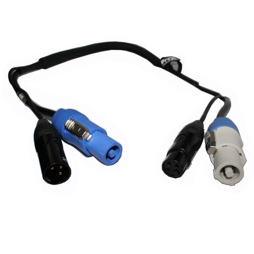 ProX XC-PWC14-XLR03 Powercon and XLR Link Cable - 3 ft
