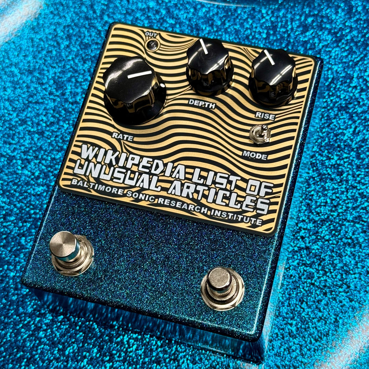 Baltimore Sonic Research Institute Wikipedia List of Unusual Articles Analog Vibrato Pedal