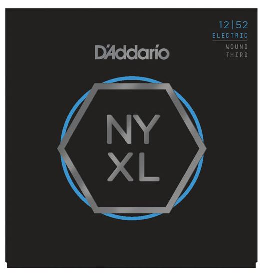 D'Addario NYXL1252W 12-52 Nickel Wound Electric Guitar Strings - Light Wound