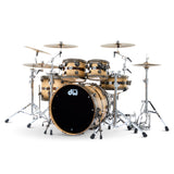 DW 6-Piece Limited Sycamore Ziricote Drum Kit - Kandy Black Burst
