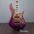 Brubaker Custom Shop NBS-4 Headless Electric Bass Guitar - Purple Haze - #033-24