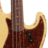 Fender Custom Shop 1961 Jazz Bass, Ash Heavy Relic - Aged Vintage White - CHUCKSCLUSIVE - #R124796