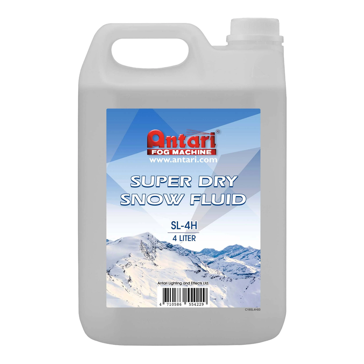 Antari SL-4H Super Dry High Volume Snow Fluid - 4-Liter