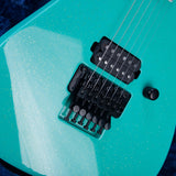 ESP USA M-I DX FR Electric Guitar - Midori Gold Sparkle - #US24704